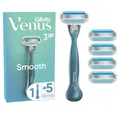 Produktbild: Gillette Venus Damenrasierer mit wiederverwendbarem Handstück 5 Ersatzklingen