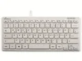 Produktbild: MEDIARANGE USB-Tastatur MROS113, kompakt, flache Tasten, QWERTZ, weiß