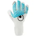 Produktbild: uhlsport Torwarthandschuhe Torwarthandschuhe FM Cybertec Absolutgrip HN (Paar, 1-St., mit Verschluss) blau|schwarz|weiß 9