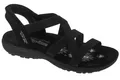 Produktbild: Sandalen Damen, Skechers Slip-Ins: Reggae Slim - Stretch Flex, Schwarz