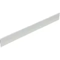 Produktbild: Selbstklebende Abdeckleiste 25 mm mit Dichtlippe Nutzlänge 137,5 cm Weiß