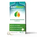 Produktbild: GAVINatura Lutschtabletten bei Verdauungsbeschwerden & Sodbrennen - 100 % natürlich - Schützt den Magen & neutralisiert Magensäure - 14 Stück
