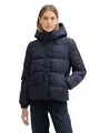 Produktbild: TOM TAILOR Denim Damen Puffer Winterjacke mit Kapuze, 10668 - Sky Captain Blue, S