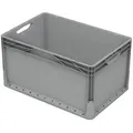 Produktbild: Eurobox-System Box Vollwand 60 cm x 40 cm x 32 cm Grau