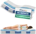 Produktbild: AM Qualitätsmatratzen | Gelschaum-Taschenfederkernmatratze 140x200 cm - H2 -  Germany