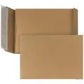 Produktbild: Versandtasche Faltentasche 00014061 B5 110g haftklebend Klotzboden braun 250 Stück braun