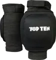 Produktbild: Top Ten Knieprotektor Knieschutz Bump MMA Knieschoner Schützer Kniebandage Bandage mit Polster (schwarz, 1 Paar), Kampfsport, Ballsport, Thaiboxen, Turnen