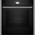 Produktbild: Neff B64FS31N0 - N90 Dampfbackofen mit 5 Jahre Garantie, Schwarz/Edelstahl, Slide&Hide® Tür, Full Steam, 60 x 60 cm