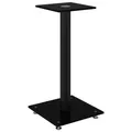 Produktbild: Lautsprecher-Ständer 2 Stk. Schwarz Hartglas 1 Säule