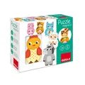 Produktbild: Goula Magnetisches Holzpuzzle Bauernhoftiere Holzspielzeug ab 12 Monaten
