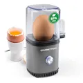 Produktbild: GOURMETmaxx Eierkocher für 1 Ei | Egg Boiler mit Eierstecher im Messbecher | Egg Cooker – 3 Härtegrade für deinen Eierbecher | Design Eierkocher klein – spülmaschinenfeste Teile