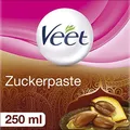 Produktbild: Veet Zuckerpaste mit Arganöl, geeignet zur Haarentfernung, 1 x 250 ml