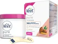 Produktbild: Veet Pure Zuckerpaste Arganöl Sugaring Haarentfernung Körper Gesicht 250 ml