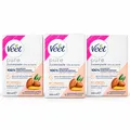 Produktbild: Veet Zuckerpaste mit Arganöl 3 x 250 ml – Haarentfernung für samtglatte Haut