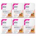 Produktbild: Veet Zuckerpaste mit Arganöl 6 x 250 ml – Haarentfernung für samtglatte Haut