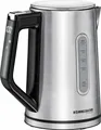 Produktbild: ROMMELSBACHER Wasserkocher WK 3000 - 1,7 l - 3000 W - Schwarz - Edelstahl - Edelstahl - Regelbare Temperatur - Wasserstandsanzeige