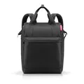 Produktbild: reisenthel allrounder R Large Groß Rucksack und Tragetasche in einem Mit Stecklasche für Reisetrolleys, Couleur:schwarz