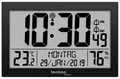 Produktbild: TechnoLine Funk-Wanduhr WS8016 schwarz