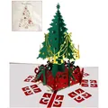 Produktbild: Weihnachtskarten, Grußkarte, 3D Pop up, Papier-Cut, Geschenk, Weihnachten, Um...
