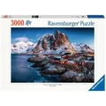 Produktbild: Ravensburger Puzzle 17081, Hamnoy - Lofoten, 3000 Teile, ab 14 Jahre