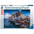 Produktbild: Ravensburger Puzzle Hamnoy, Lofoten 3000 Teile Puzzle, 3000 Puzzleteile