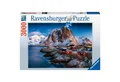 Produktbild: Ravensburger Puzzle Hamnoy, Lofoten 3000 Teile Puzzle, 3000 Puzzleteile