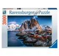 Produktbild: Ravensburger Puzzle RAVENSBURGER Puzzle Hamnoy, Lofoten 3000 Teile, Puzzleteile