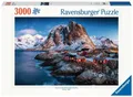 Produktbild: Ravensburger puzzel Hamnoy, Lofoten - Legpuzzel - 3000 stukjes (US IMPORT)
