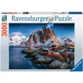 Produktbild: RAVENSBURGER Puzzle Hamnoy, Lofoten 3000 Teile
