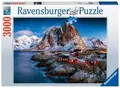 Produktbild: Ravensburger Puzzle 17081 - Hamnoy, Lofoten - 3000 Teile,