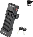 Produktbild: Trelock FS 200 TWO.GO® Fahrrad Faltschloss mit Halter Schloss Level 2 inkl. Fahrradklingel