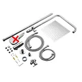 Produktbild: JOHO Duschset Duschgarnitur Duschsystem Regenduschset ohne Armatur 25x25cm