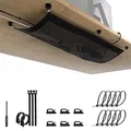 Produktbild: Kabelnetz Schreibtisch flexibel - Kabelmanagement Schreibtisch - Kabelkanal - Kabelwanne - Cable net Black