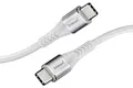 Produktbild: Intenso USB-Kabel C315C Nylon 1,5m weiß USB-C / USB-C 60W