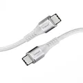 Produktbild: Intenso C315C USB-C Kabel 60 W Schnellladen, 1,5 m, Power Delivery 3.0, Quick Charge, für Smartphone, MacBook, Laptop, iPad, weiß