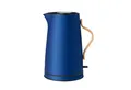 Produktbild: Stelton Wasserkocher EMMA Wasserkocher 1,2 l mit Buchengriff dark blue, 1 l, stelton Emma Wasserkocher mit Buchengriff, dark blue