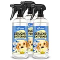 Produktbild: bio-chem Hunde Geruchsentferner Spray 3x 750 ml - Enzymreiniger mit Mikroorganismen - Geruchsneutralisierer gegen Hundeurin Geruch - Entfernt Gerüche aus Sofa, Teppich, Polster nachhaltig - Made in DE
