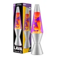 Produktbild: LAVA® - Lava Lampe 2125, gelbes Wachs, lila Flüssigkeit, silberner Sockel und Deckel, Original 14,5 Zoll Bewegungslampe der Marke LAVA®