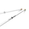 Produktbild: ProMark Drumsticks | Schlagzeug Sticks | PBSC-WHT Stephen Creighton Pipe Band Stick, weiß