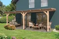 Produktbild: Skanholz Terrassendach Rimini, BxT: 648x300 cm, Bedachung Doppelstegplatten, 648 cm Breite, verschiedene Tiefen