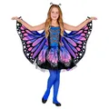 Produktbild: Widmann 09847 - Schmetterling - Kleid mit Tutu, Flügel, Antennen - 140 cm / 8-10 Jahre