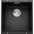 Produktbild: BLANCO Spülbecken SUBLINE 400-U, schwarz, Granitspüle, 43 x 46 cm