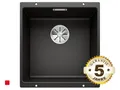 Produktbild: Blanco Subline 400-U Schwarz - 525990 Granitspüle Küchenspüle Unterbau