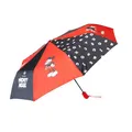 Produktbild: Grupo Erik Taschen Regenschirm Automatik Disney Mickey Mouse Regenschirm Klein - Regenschirm Kinder und Erwachsene - Taschenschirm Automatik Offizieller Disney Merch Rot