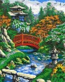 Produktbild: Stick it Steckpuzzle Japanischer Garten mit XXL-Steckvorlage, 9700 Puzzleteile