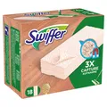 Produktbild: Procter and Gamble Swiffer Trockentücher Nachfüllung 18 Tücher Holz & Parkett halten 3 x mehr Staub fest als ein herkömmlicher Besen SW7325
