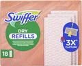 Produktbild: Swiffer DRY - 18 Bodentücher für Holz & Parkett 8700216677325