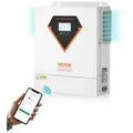 Produktbild: VEVOR Hybrid-Solarwechselrichter, 3500W, All-in-One-Wechselrichter mit reinem Sinus, 24V DC auf 220/230V AC, mit integriertem 100A MPPT-Solarregler