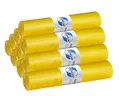 Produktbild: 10er SET DEISS 13023 - PREMIUM - 120 Liter Abfallsäcke Typ 60 GELB - 25 Stk. ...