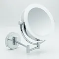 Produktbild: Libaro Kosmetikspiegel XXL TOKIO LED Vergrößerungsspiegel 5x / 10x Wandmontage Dimmerfunktion Auto-off Batterien od. USB